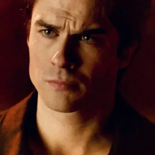 🖤 9404cf71 Damon Salvatore The Vampire Diaries vampier, drama, tv serie, knap, serieus telegram sticker