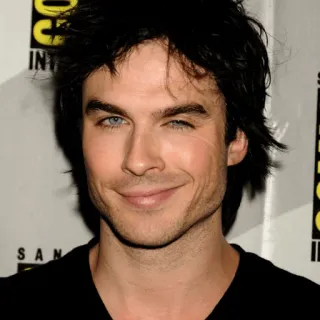 🖤 94903e65 Ian Somerhalder acteur, beroemdheid, portret, man, glimlach telegram sticker