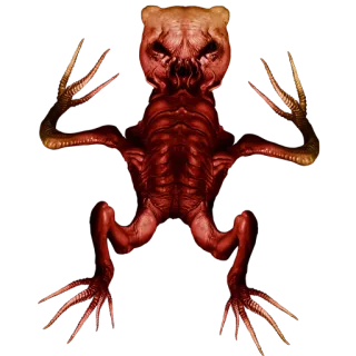 😺 4254c873 monster, wezen, horror, eng, nachtmerrie, slecht, demon telegram sticker