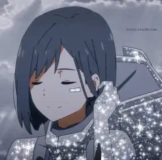 🫐 347ba645 SunKissedAnime anime, girl, illustration, portrait, character, artwork telegram sticker