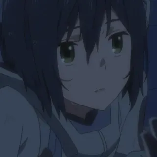 🫐 58b148a2 anime, girl, portrait, cartoon telegram sticker