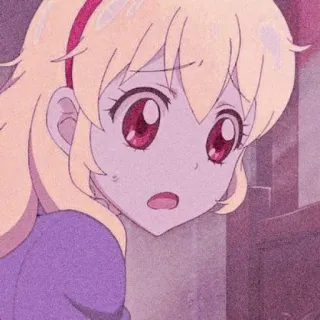 🍓 48527041 アニメ, 女の子, 可愛い, ピンク, 漫画, ステッカー telegram sticker