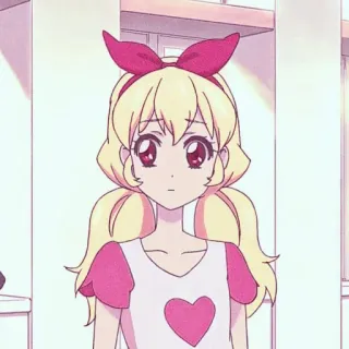 🍓 7cc0e11e アニメ, 女の子, 漫画, 可愛い, かわいい, ハート, ピンク telegram sticker