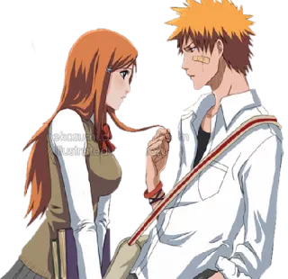 Ichigo Kurosaki → Bleach telegram stickers
