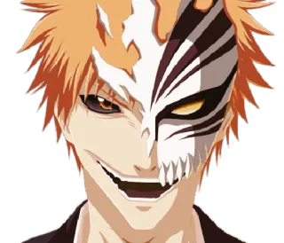 Ichigo Kurosaki → Bleach whatsapp stickers