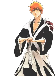 ☠ Ichigo Kurosaki ☠ |®God's Eyes™. telegram stickers