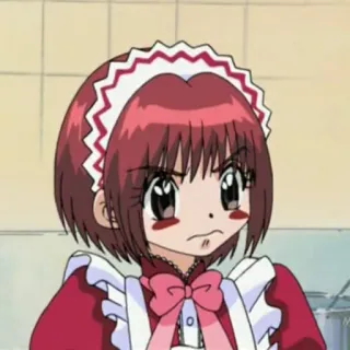 🍓 0ed055d2 อนิเมะ, เมด, โกรธ, การ์ตูน telegram sticker