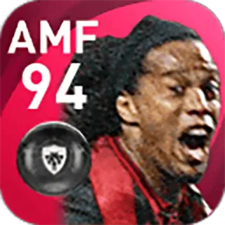 ⚽️ 25c9055c Ronaldinho AMF 94 Роналдиньо, Футбол, Футбол, АП, Игрок, Спорт, Спортсмен telegram sticker