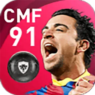 ⚽️ f2d94b62 CMF 91 футбол, футбол, спорт, спортсмен, Хави Эрнандес, полузащитник telegram sticker