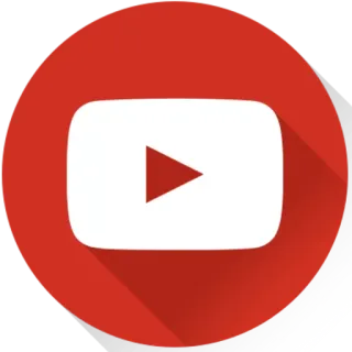 🎭 6cd31abd youtube, vídeo, ícone, reproduzir, mídia social, vermelho, logotipo, plataforma telegram sticker