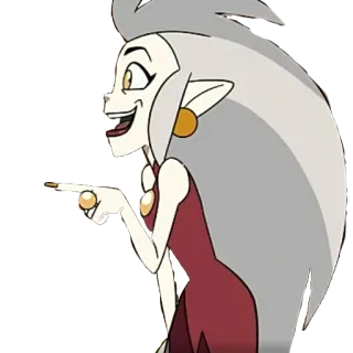 😂 58f2d2cd Eda Clawthorne The Owl House Eda Clawthorne, The Owl House, Disney, animasi, kartun telegram sticker