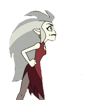 😡 b4367ea7 Eda Clawthorne The Owl House kartun, penyihir, sihir, karakter, fantasi, Eda Clawthorne, The Owl House telegram sticker