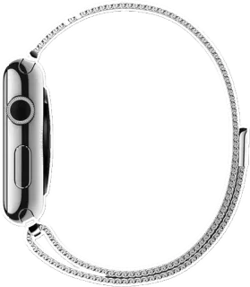 ⌚ 023ac1dc montre, montre connectée, technologie, portable, argent, heure telegram sticker