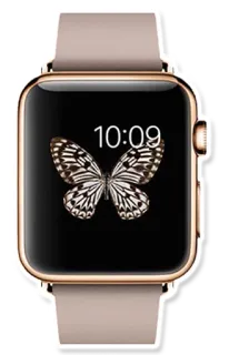 ⌚ 2db7a618 10:09 montre, montre connectée, Apple Watch, papillon, heure, technologie telegram sticker