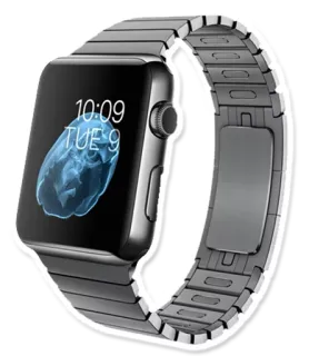 ⌚ 80d496cf 10:09 TUE 9 montre, montre connectée, technologie, heure, numérique, accessoire telegram sticker