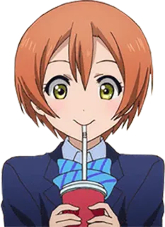 Love Live useless pack telegram stickers