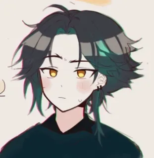 🌟 28e0bce1 Xiao Genshin Impact anime, game, genshin impact, xiao, character, video game, fanart telegram sticker