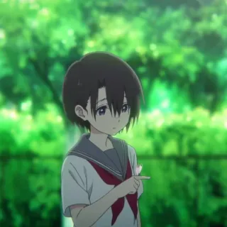 🐇 4868d900 Anime, Mädchen, Uniform, Schulmädchen, Charakter, Manga telegram sticker