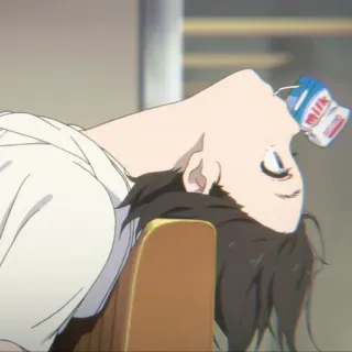 🍓 5c227dda MILK Anime, Milch, Schule, Süß telegram sticker