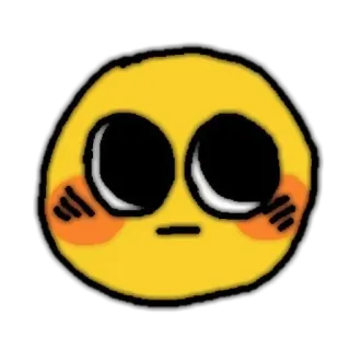 💌 dc437e69 emoji, smiley, gesicht, süß, erröten, kawaii telegram sticker