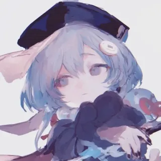 ❄️ 1ba54479 Qiqi Genshin Impact anime, słodkie, gra wideo, Qiqi, Genshin Impact, loli, dziewczyna telegram sticker