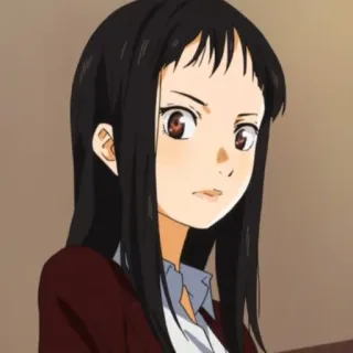 🎹 e1ae6962 anime, girl, woman, portrait, cartoon telegram sticker