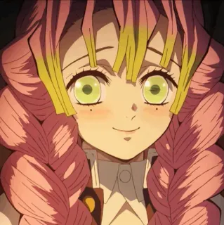 Mitsuri & Iguro , By : @ZzZzBB telegram stickers