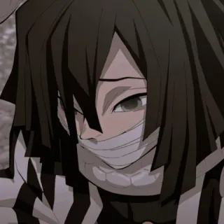 🐍 42071092 Obanai Iguro Demon Slayer Аниме, Манга, Клинок, рассекающий демонов, Обанай Игуро telegram sticker