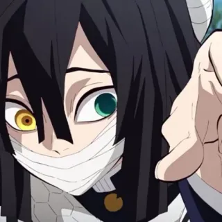 Iguro Obanai 一「 @Raelynnlysc 」 whatsapp stickers