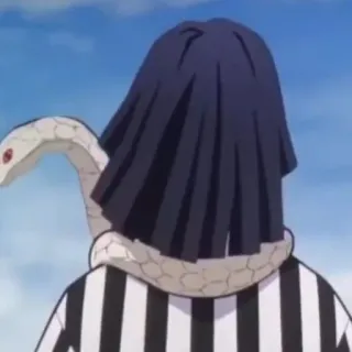 🖤 c5ff504c งู, อนิเมะ, คน, ผมสีดำ telegram sticker