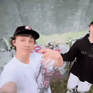 🌟 b6c6ab5e people, offensive gesture, youth, outdoors telegram sticker