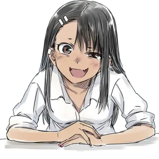 Nagatoro-san by 774 :: @Weempire whatsapp stickers