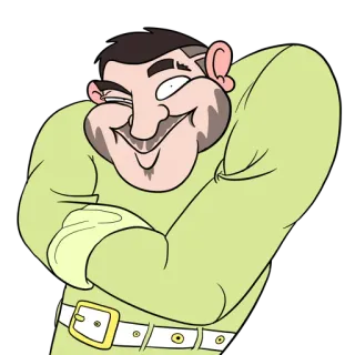 🙃 aeb8d945 Kartun, Orang, Baju kurung, Gila, Edan, Kesehatan mental, Psikiatris telegram sticker