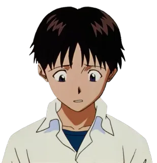 Shinji Ikari telegram stickers