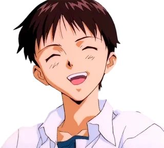 Shinji Ikari telegram stickers