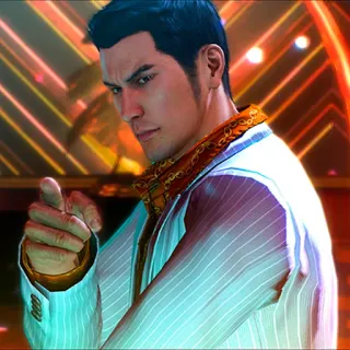 ๐ฅณ 70c6449b Kazuma Kiryu Yakuza yakuza, kiryu, kazuma, pointing, serious, dragon telegram sticker