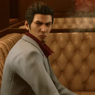 ๐ d5486077 Kazuma Kiryu Yakuza yakuza, kazuma, kiryu, video game, suit telegram sticker
