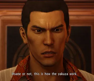 ๐ e7bb93d6 Insane or not, this is how the yakuza work. yakuza, gangster, crime, serious, man telegram sticker