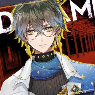 🦋 88ed1bd1 Ike Eveland Аниме, VTuber, Виртуальный ютубер, Мультфильм whatsapp sticker