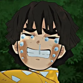 👺 5b383d94 Zenitsu Agatsuma Demon Slayer Anime, Manga, Khóc, Nhân vật, Thanh gươm diệt quỷ, Zenitsu, Agatsuma telegram sticker