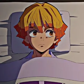 👺 ddca67f6 Zenitsu Agatsuma Demon Slayer Anime, Nhân vật, Zenitsu, Thanh gươm diệt quỷ telegram sticker