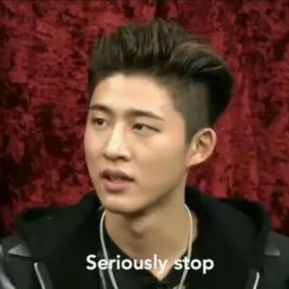 ✨ 40a141c8 Seriously stop Mème, Stop, Sérieux, Expression telegram sticker