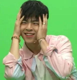 ✨ a8033bbe homme, souriant, personne, portrait, joyeux, asiatique telegram sticker