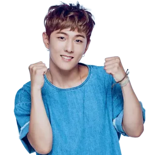 👊 2906841b K-pop, penyanyi, aktor, asia, pria, selebriti, tersenyum, ceria telegram sticker