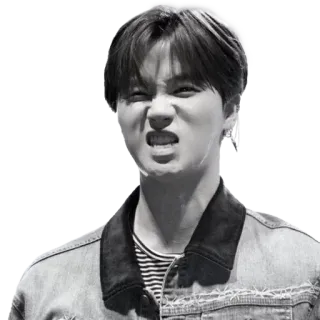 😡 4db208c7 orang, ekspresi wajah, jengkel, marah, meringis telegram sticker