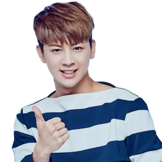 👍 bf00c0bb Pria, Orang, Senang, Jempol ke atas, Tersenyum telegram sticker