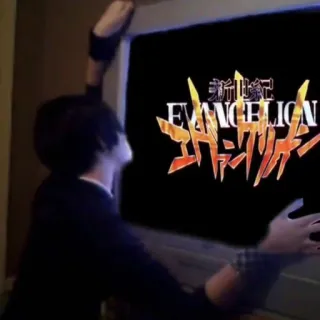 📺 2ec14e4d Neon Genesis Evangelion 新世紀エヴァンゲリオン อนิเมะ, อีวา, อีวานเกเลียน, ญี่ปุ่น, เมค, โทรทัศน์ telegram sticker