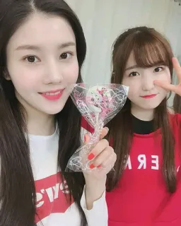 💙 b44bffa6 mulheres, meninas, retrato, selfie, amigos, fofo, asiática telegram sticker