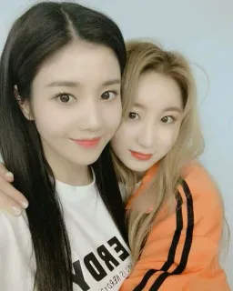 💙 b90b9509 HERDY mulheres, retrato, amizade, selfie telegram sticker