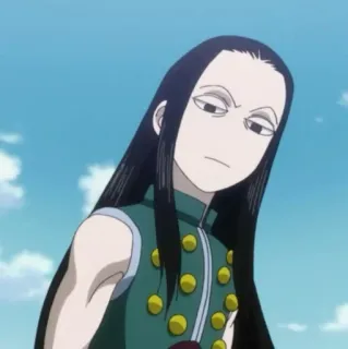 🕷 2bbf9824 Illumi Zoldyck Hunter x Hunter อนิเมะ, Hunter x Hunter, Illumi Zoldyck, ตระกูลโซลดิก, ตัวละครอนิเมะ telegram sticker